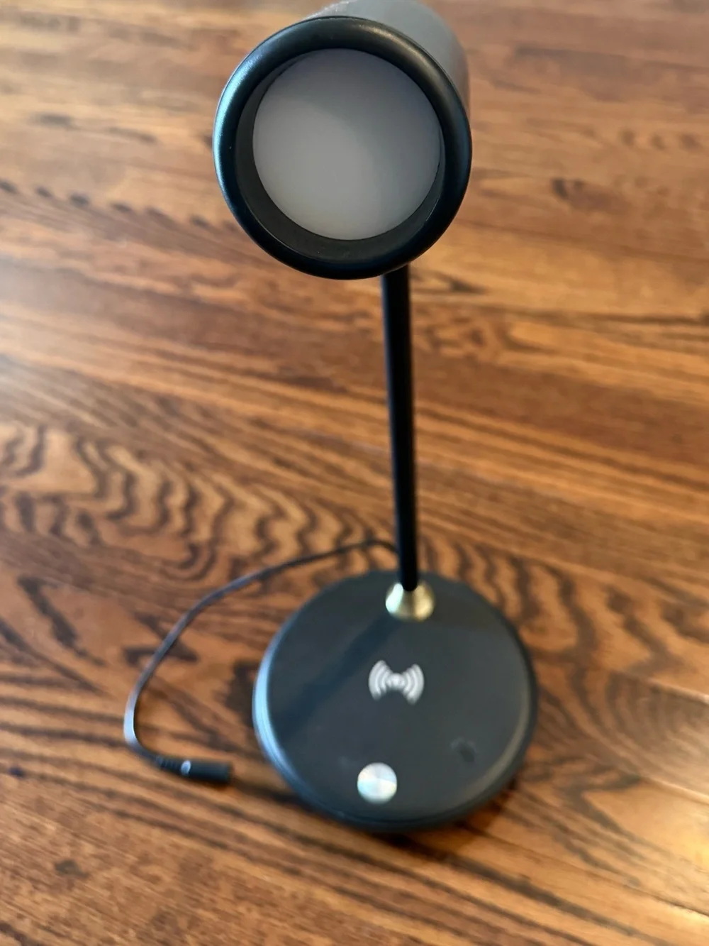 Brightech Ezra Modern Dimmable (Includes LED Light Bulb) Wireless Charging